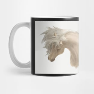 Cream Horse Mug